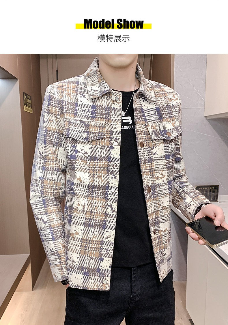 Winter Short Wool Blends Jackets Men's Brand Casual Business Trench Coat Thickened Warm Social Streetwear Overcoat