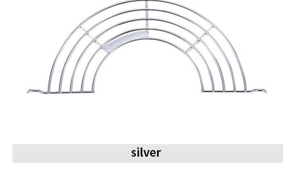 Drainage Rack Barbecue Rack Stainless Steel Hanging Pan Drainage Frying Line Rack Kitchen Insulation Drainage Oil Accessories