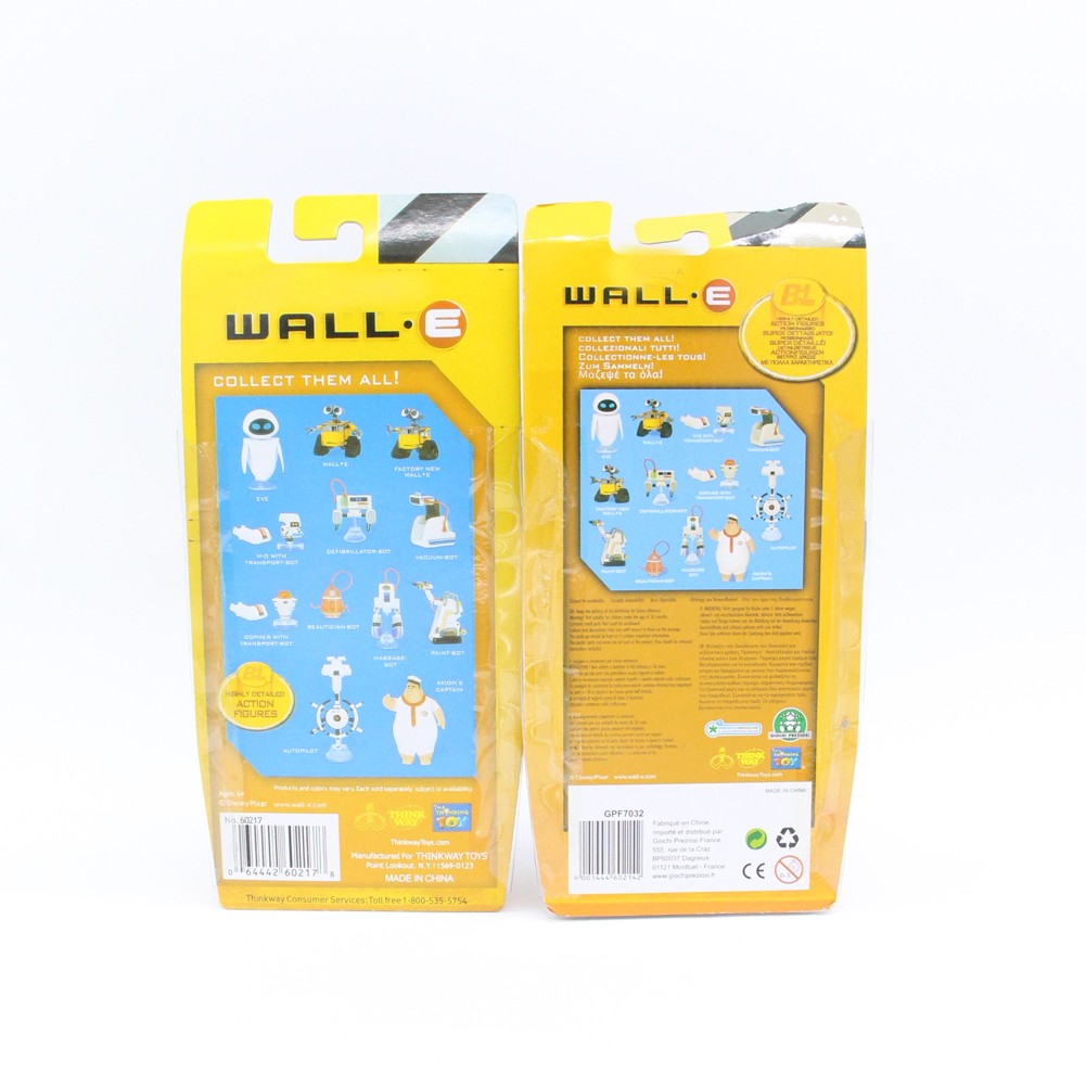 Coleção de Bonecos de Ação WALL-E e EVA em PVC