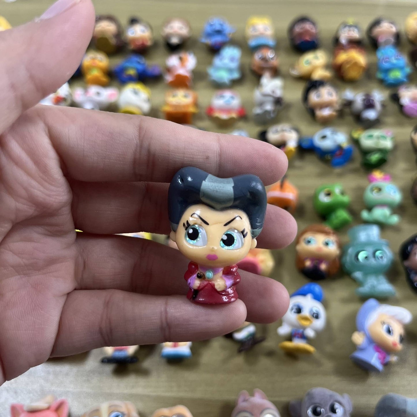 Anime Disney Doorables Kawaii Boneca Olhos Grandes Mickey Buzz Lightyear Bonecos de Ação Modelo Brinquedo Colecionável Desenho Animado Presentes Infantis