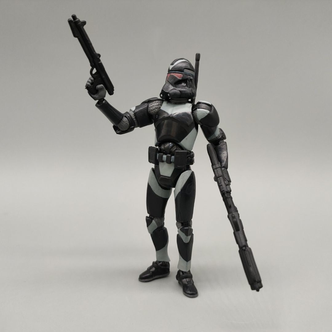 Lote de 3 Bonecos Soltos Star Wars Elite Force 501st 442nd Shadow Utapau Gree Shock Battalion Trooper 3.75" Coleção