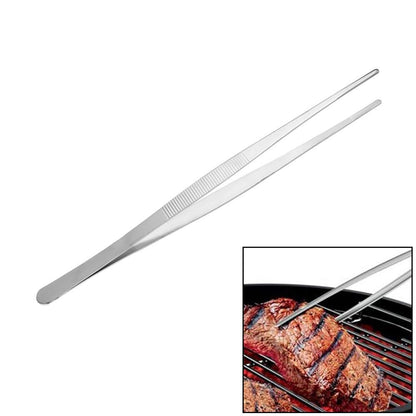 Barbecue Tongs Food Tongs Food Clip Kitchen Gadgets Stainless Steel Churrasco Tweezers Clip Buffet BBQ Restaurant Tool Buffet