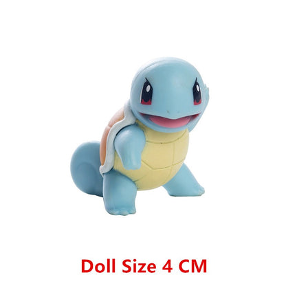 Boneco de Anime Pokémon Pikachu Charizard Mewtwo Dragão Voador Figura de Coleção de Monstros de Bolso Brinquedos de Ação Modelo Presente de Aniversário Infantil