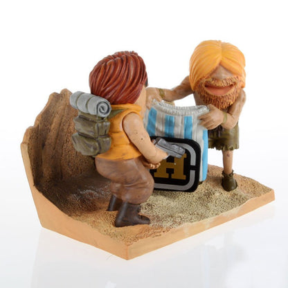 Clássico Jogo de Fliperama Japonês Metal Slug Hostage Wendigo Criativo Modelo de Múmia Gorda Boneco Brinquedos Sem Caixa de Varejo