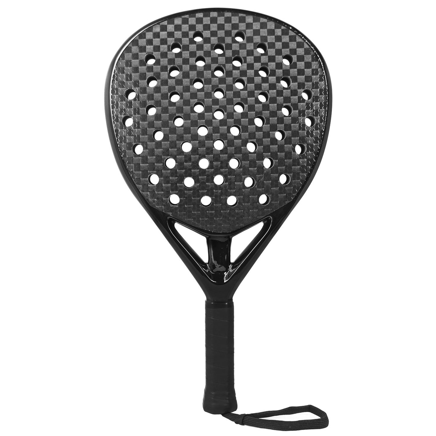 Raquetes de Padel de Carbono Profissionais 3K/12K para Homens, Superfície Áspera com Núcleo de Espuma de Memória Macia em EVA para Treinamento