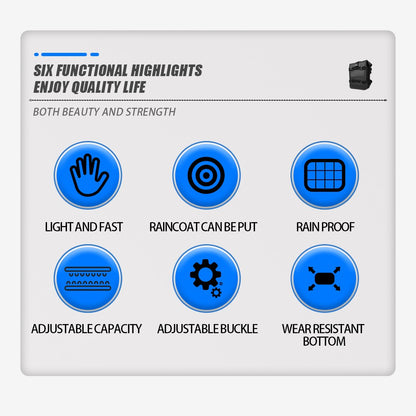 For BMW R1200GS R1250GS ADV For HONDA NC750X CB500X Motorcycle Frame Crash Bars Waterproof Bag Bumper Repair Tool Placement Bag