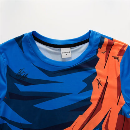 3D Printed T Shirts Cosplay Men Anime GOKU Shirts Fitness Compression T-Shirts Bodybuilding Tops Tees Vegeta Camiseta Tsthirt