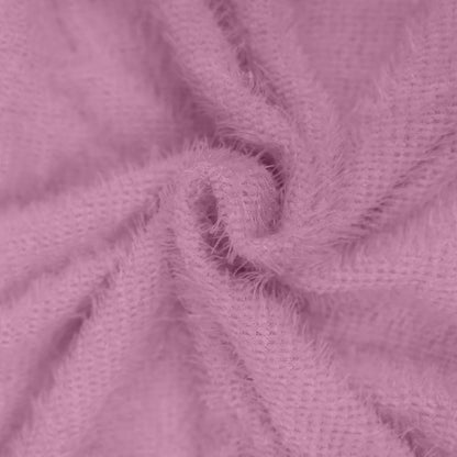 Women Winter Sweater Knit Crewneck Warm Long Sleeve O-Neck Casual Sweatshirts Dress Solid Color Oversized Basic Ladies Cloth