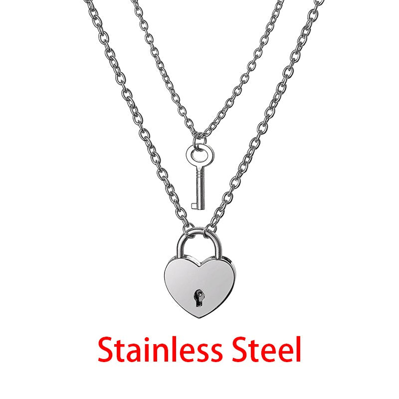 Eu Te Amo Melhores Amigos Colar de Casal Jóias Quebra-Cabeça BFF Chave Fechadura Tai Chi Coração Pingentes Colares para Mulheres Homens Presente Collier