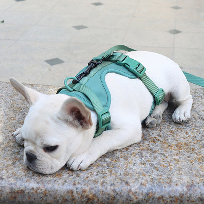 Peitoral para Cães Respirável Leve Ajustável com Alça Peitoral para Caminhada ao Ar Livre Treinamento para Cães Pequenos e Médios
