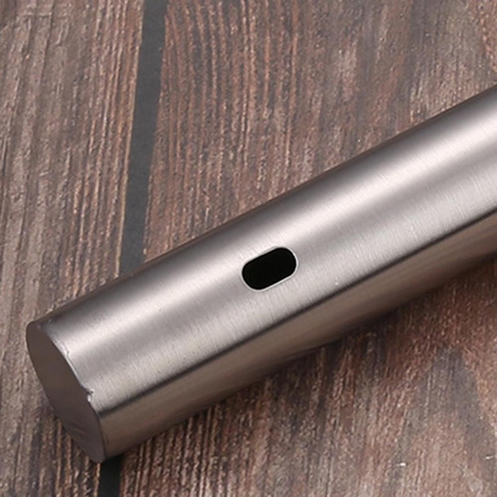 Stainless Steel Barbecue Skewer Storage Tube Charcoal Grill Skewer Flat BBQ Fork Kitchen Outdoor Camping Accessories Utensils