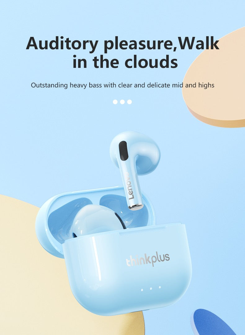 Original Lenovo LP40Pro LP40 LP40II Wireless Bluetooth 5.3 Earphones TWS HiFi Earbuds Sport headset Long Standby with Mic 2025