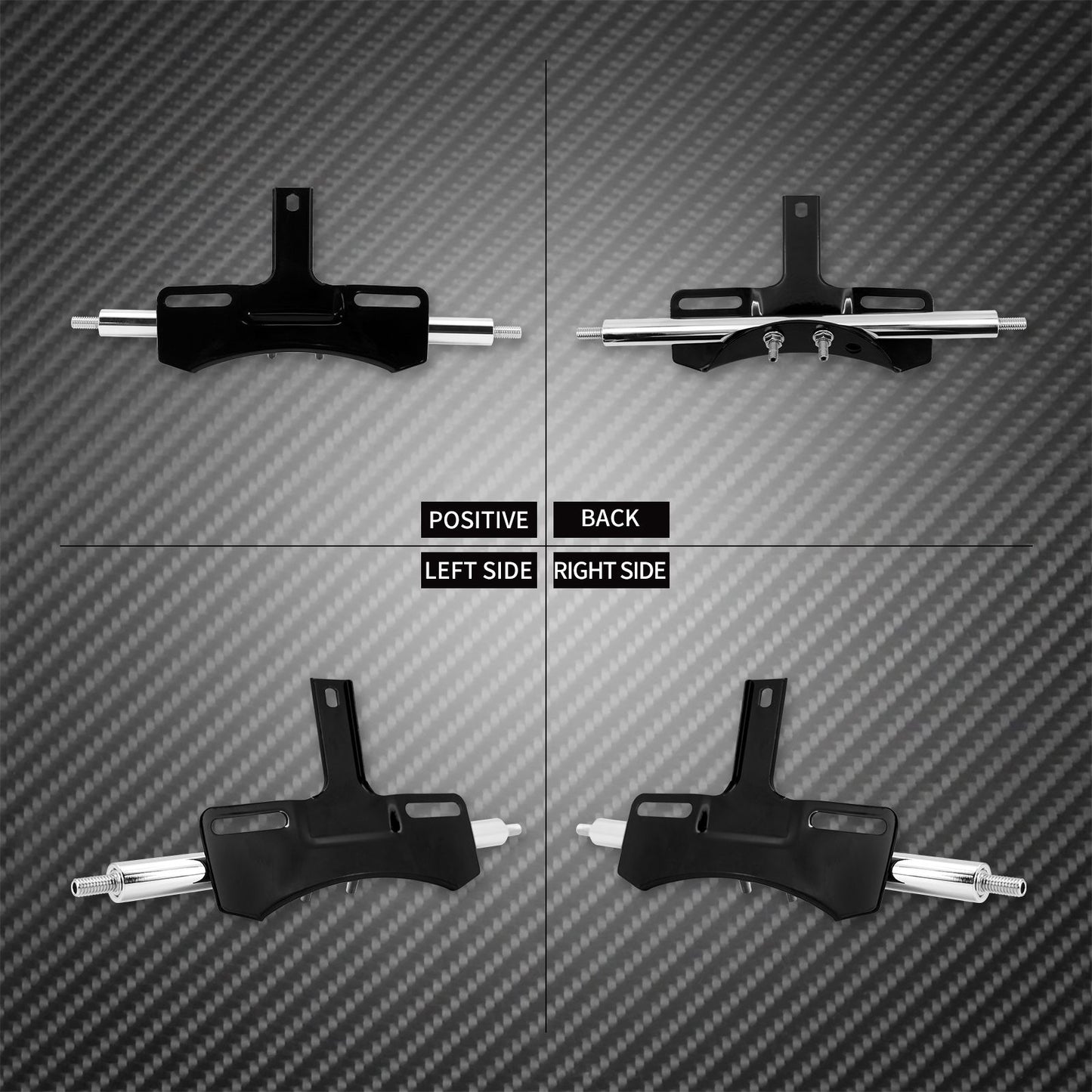 Kit de Recolocação de Seta de Suporte de Placa de Motocicleta para Harley Dyna Low Rider FXDL FXDF 2002-2017 Sportster XL883 2004-2023