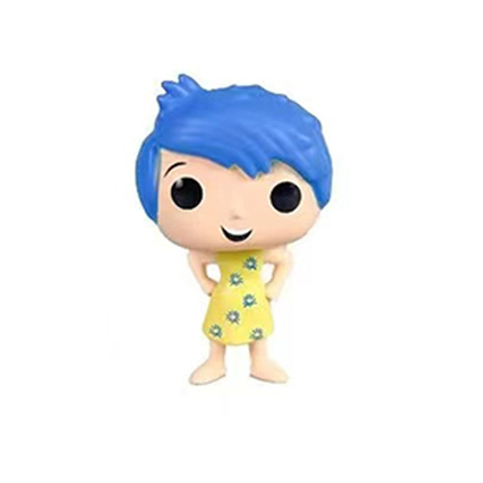 Anime Divertidamente 2 Alegria Ansiedade Raiva Tristeza Nojinho Medo Boneco POP Brinquedos de Ação Filme de Desenho Animado Bonecos de PVC
