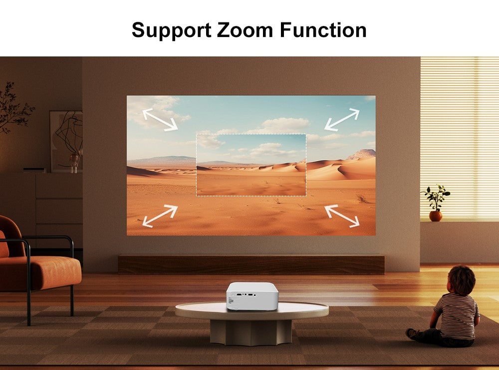 Projetor Android Touyinger L9W Ultra 4K Mini Projetores Full HD Cinema Vídeo Projetor LED Home Theater Beamer Tela Bluetooth