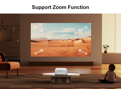 Projetor Android Touyinger L9W Ultra 4K Mini Projetores Full HD Cinema Vídeo Projetor LED Home Theater Beamer Tela Bluetooth