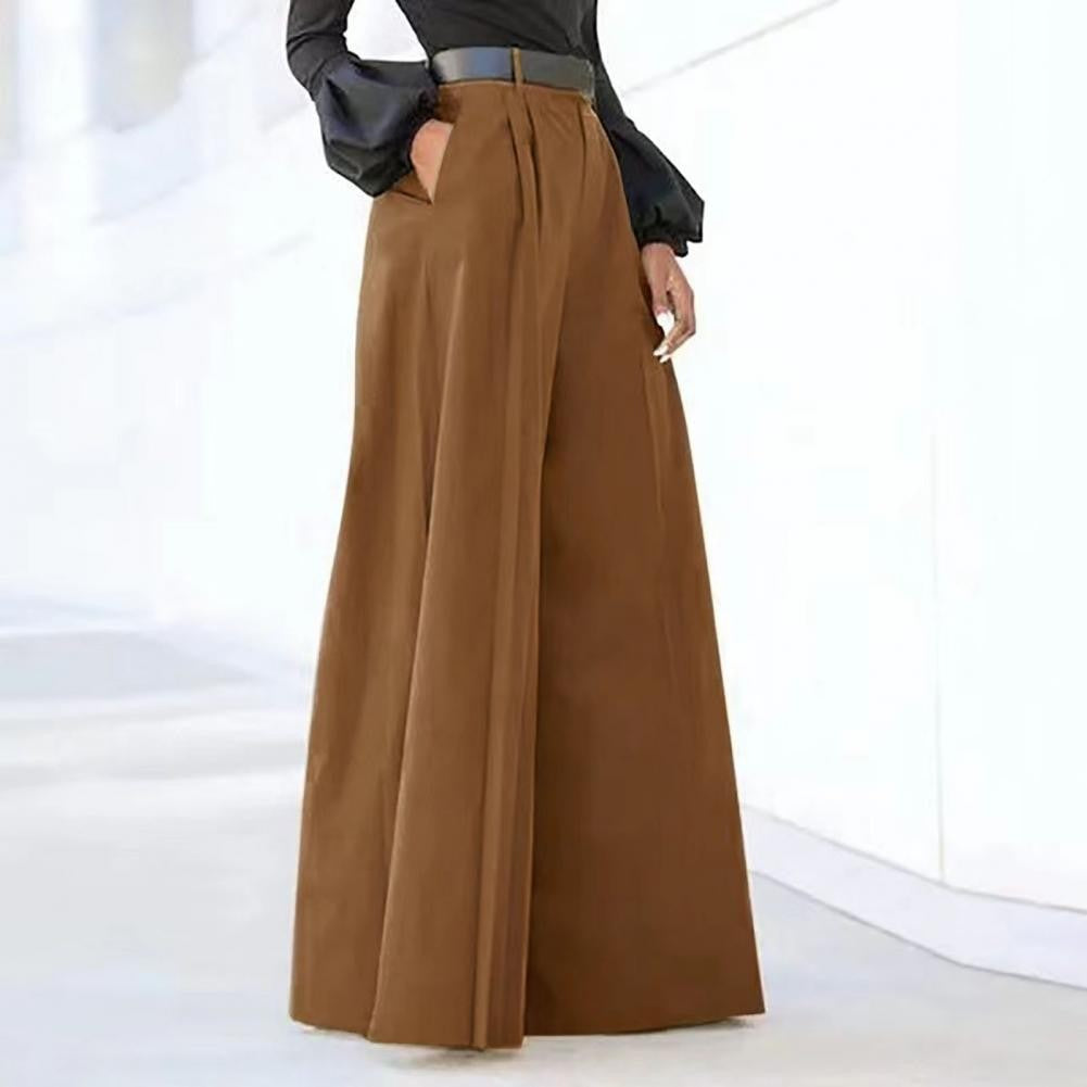 Wide Leg Pants Women Pants Full Length Casual Pants Female Loose High Waist Straight Trousers Elegant Commuting loose Trousers