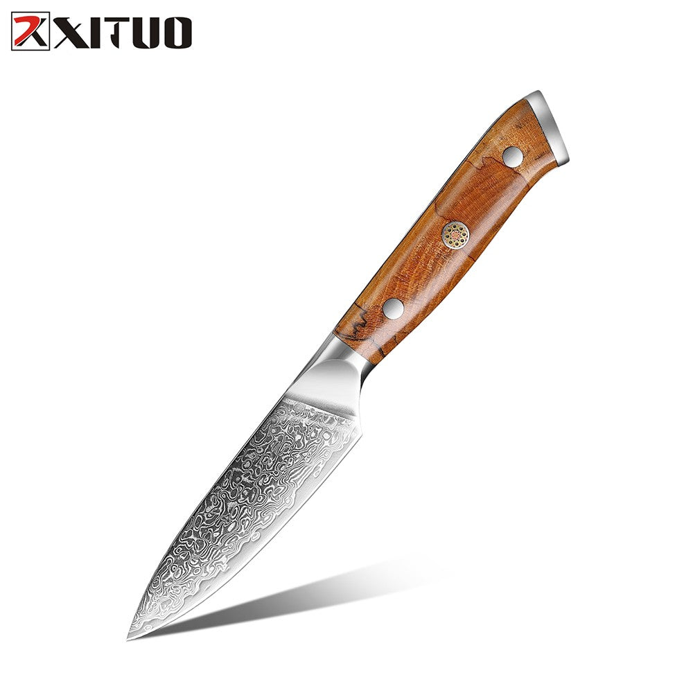 XITUO Damascus Aço Faca de Cozinha Conjunto 1-8 Pçs Faca Profissional Japonesa Faca de Chef Afiada Faca Santoku Faca de Corte Faca de Utilitário Faca de Trinchar