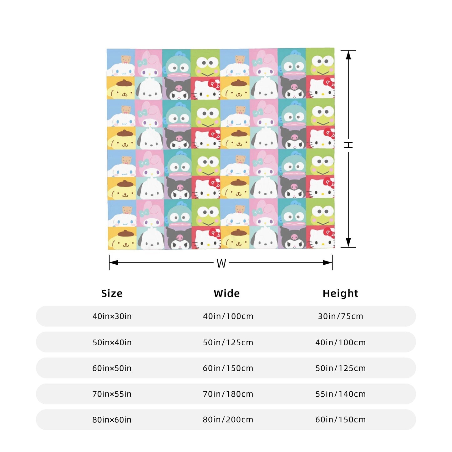 Hello Kitty Passeia de Bicicleta Pelúcia Cobertores Ótimas Mantas para Sofá Cama Sala de Estar 150*125cm Colcha