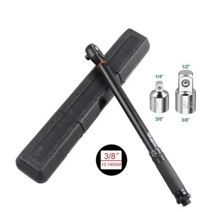 Chave Torquímetro 72T 1/2'' 3/8'' 1/4'' com Pré-ajuste para Bicicletas e Carros, Chave Catraca de Duas Vias, Ferramentas Manuais Automotivas
