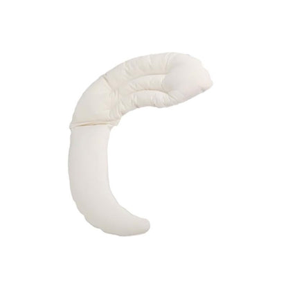 U13F Moon Shaped Baby Pillow Comfortable and Soft Infant Solid Color Pacify Pillow