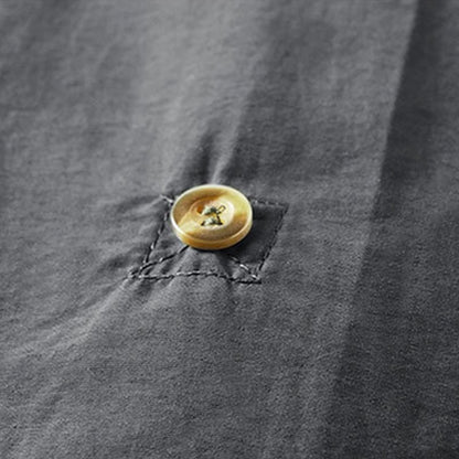 Spring Cargo Shirt For Men Long Sleeve Social Dress Shirt Top Casual Formal Shirt Blouses Oversized Tactical Shirt Man Clothes