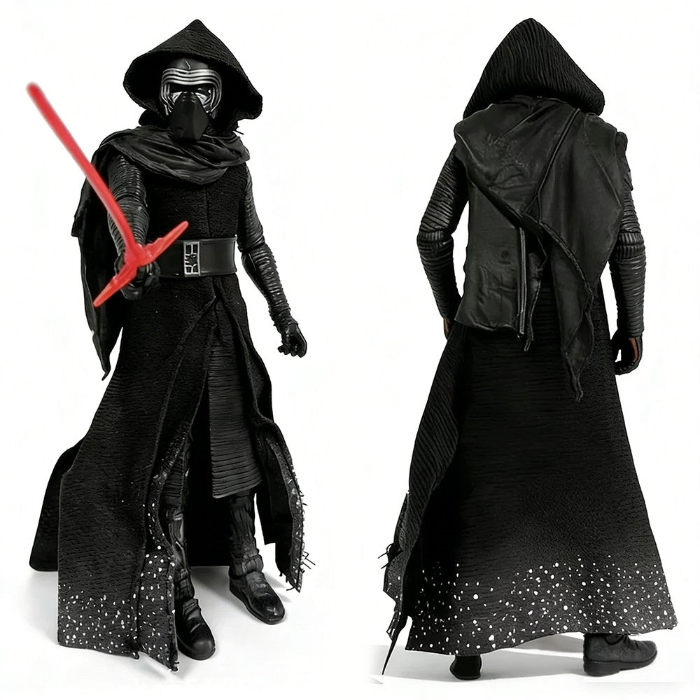 Hasbro Star Wars The Black Series Kylo Ren Boneco de Ação 15 cm Brinquedo Colecionável para Fãs da Base Starkiller