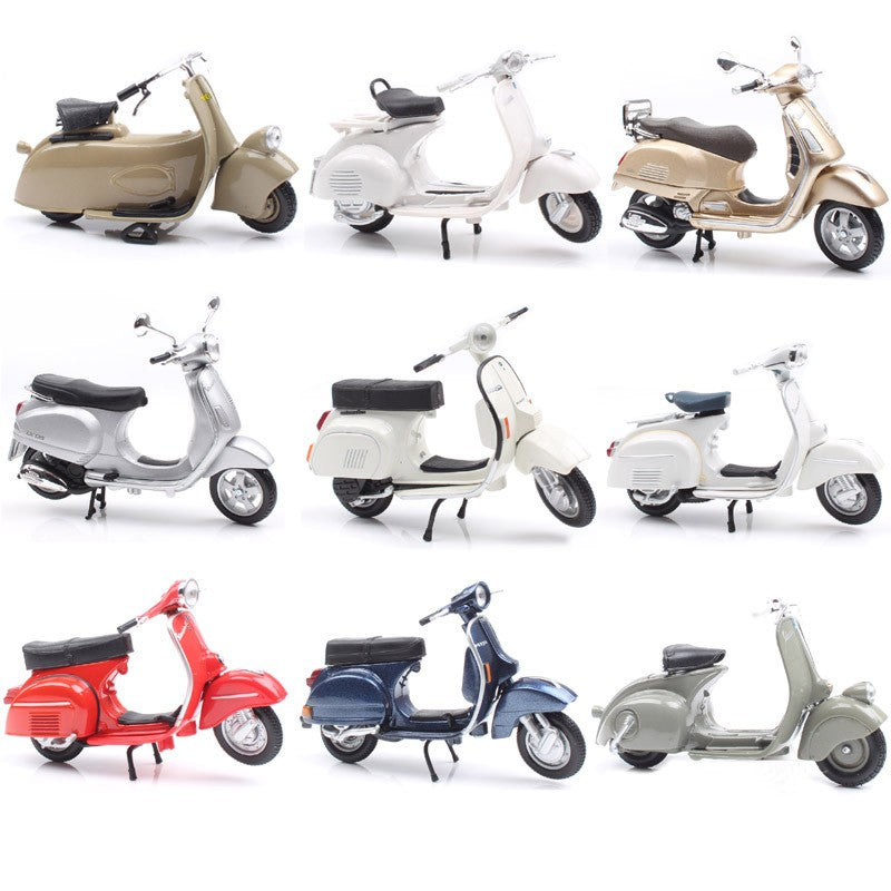 Maisto 1/18 Piaggio Vespa Scooter 98 PK 125 GTR P150X 300 MP5 Primavera GTS 125CC 150CC 946 Moto Miniatura de Brinquedo de Metal