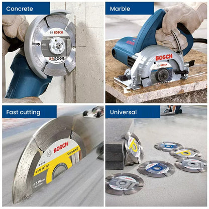Bosch Discos de Corte Diamantados Universais Lâminas de Serra Circular de Mármore para Cortar Pedra Concreto Reforçado Rodas de 105/110/125/180mm