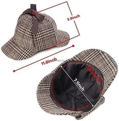 adult Detective Costume Hat 100 Days of School Old Man Grandpa Costume halloween costume  disfraz hombre medieval kostumecoparty