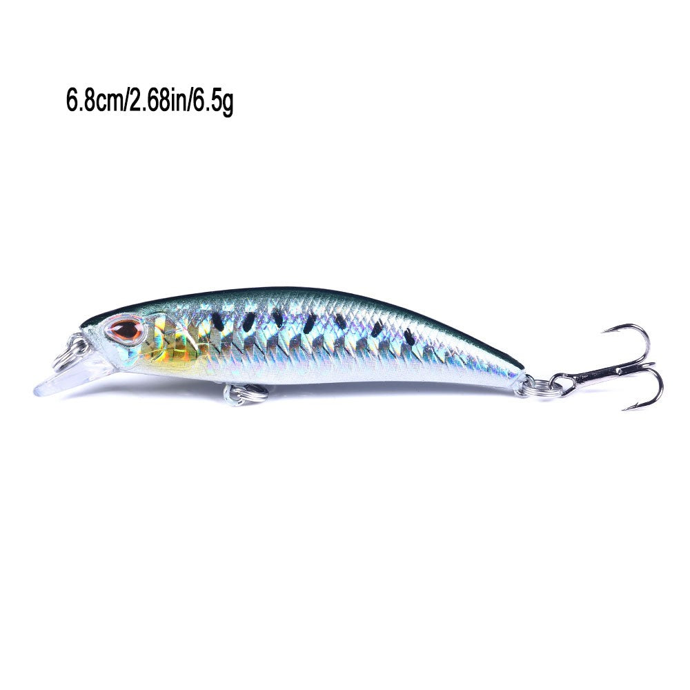 HENGJIA Jerkbait Sinking Wobblers Iscas de Pesca 8cm-9g Truta Artificial Plástico Rígido Isca Crankbait Pesca de Baixo