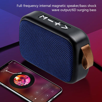 2024 TWS Caixas de Som Bluetooth Portáteis para Exterior Oxford Alto-falante Sem Fio Coluna Reprodutor de Música Estéreo 3D Surround Caixa de Som Hifi