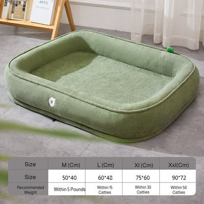 Cama para cachorro dupla-face grande extragrande casa de cachorro sofá canil cama quente de inverno macia de flanela para cães e gatos S-2XL acessórios para animais de estimação