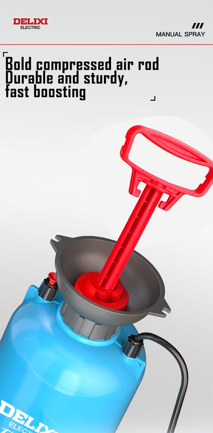 DELIXI ELECTRIC 3/5/8L Garden Sprayer Hand Pump Pressure Sprayer,Multi-Purpose Hand Pressure Garden Sprayer,for Lawn Garden