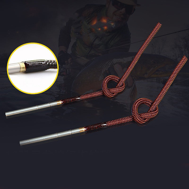 10 unidades/conjunto Ponteira de Vara de Pesca Rotativa Fio 0,8 mm-1,6 mm Ferramenta de Reparo DIY Acessórios para Vara de Pesca de Mosca