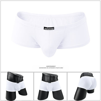Simple, solid color, new thin Modal boxers, low waist and light boxers AD741