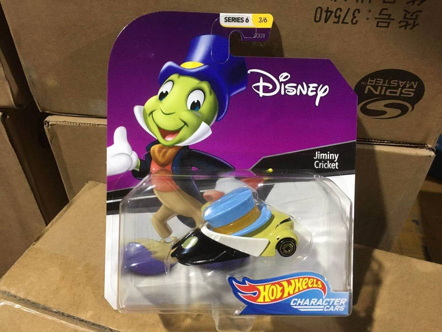 Em Estoque Hot Wheels Disney Série 6 1/64 Pluto Anna Olaf Pumbaa Wall Elsa Bela Baymax Brinquedo Carro Colecionável Veículo Diecast Presente