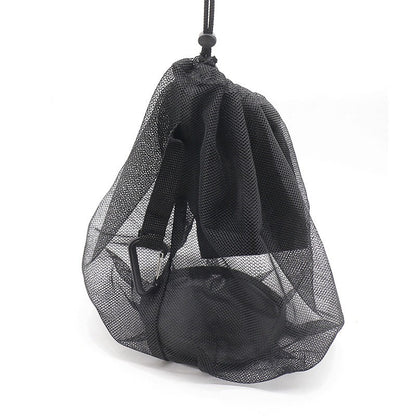 Mochila Portátil com Cordão, Bolsas Pequenas de Bolas para Pendurar, Bolsas de Armazenamento de Futebol, Vôlei, Basquete, Saco de Malha para Brinquedos de Jogo