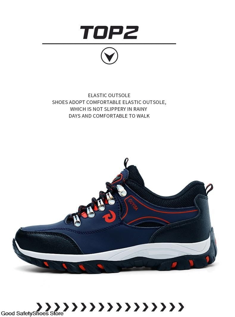 Steel Toe Shoes Men Work Safety Boots Sneakers Male Constrcution Puncture-Proof Work Safety Shoes  Man Security Boots Work Shoes