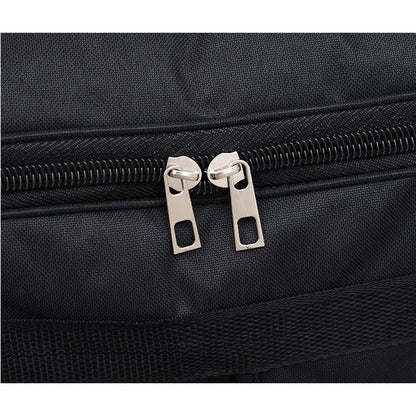 Men's Large Capacity Luggage Bag - Multi Pocket Travel Bag with Zipper Closure, Foldable Design, Ideal for Vacation and Sports E