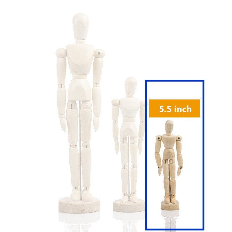 Wooden Hand Body Draw Action Toys Drawing Sketch Mannequin Model Movable Limbs Figures Home Decor Artist Models Jointed Doll