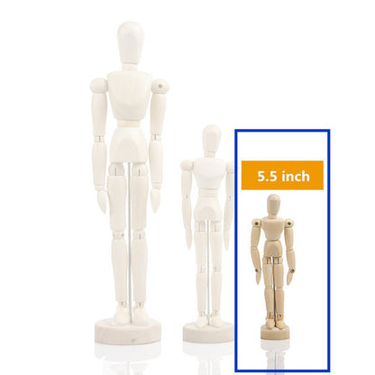 Wooden Hand Body Draw Action Toys Drawing Sketch Mannequin Model Movable Limbs Figures Home Decor Artist Models Jointed Doll