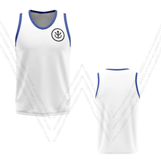 Goku Kame Kai Dragon Ball Anime Tank Top Men's Cosplay Print Gym T-shirt Exercise Casual Breathable Sports Kid Basketball Vest