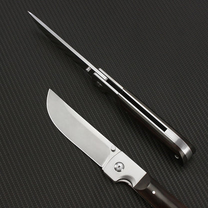 Russian Pchak Folding knife D2 Blade Wood Handle Kitchen Tool Portable Outdoor Tactical Survival Camping Hunting Utility Knives