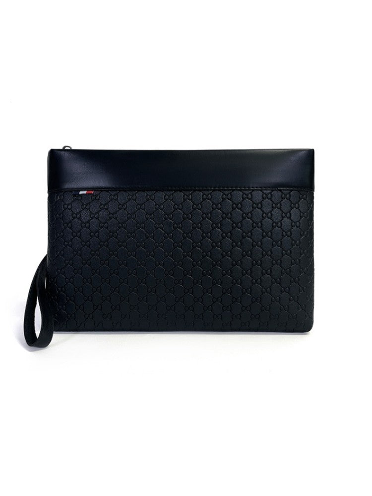 Designer Business Bag Leather Men Clutch Bag Fashion Sling pack Unisex Handbag Travel Passport certificate Card pack Phone Purse