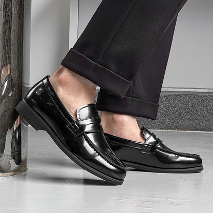 2025New Men Casual Oxford Shoes Genuine Leather Business Tooling Shoes Comfy High Quality Outdoor Antiskid Loafers Walking Shoes