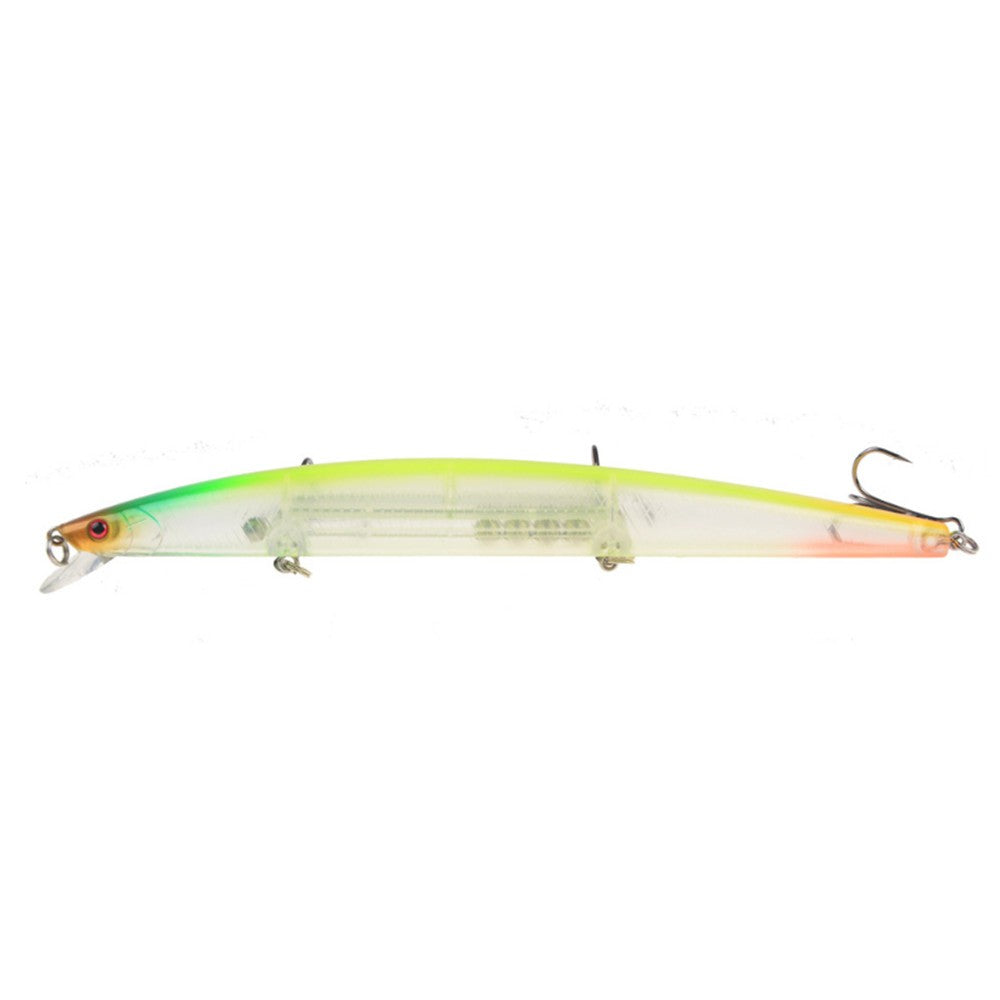 1pcs 18cm 24g Minnow Fishing Lure Laser Hard Artificial Bait Plastic Big Fake Fish Lures Sea Fishing Bait Crankbait Wobblers