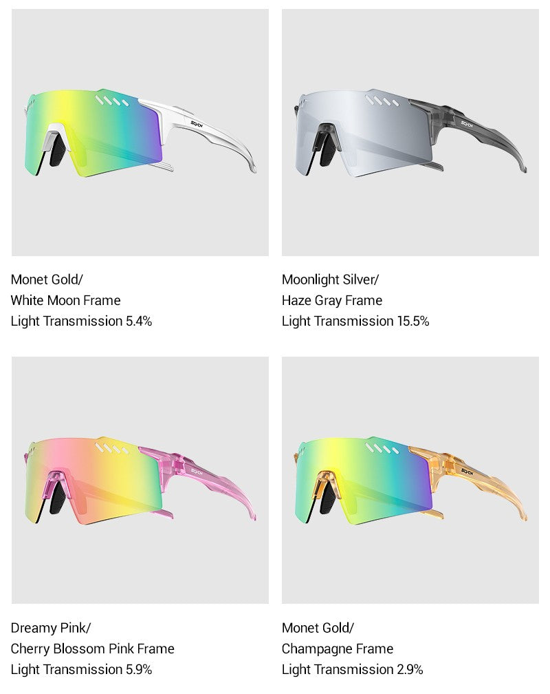 SCVCN Outdoor Photochromic Sunglasses Sports Bike Cycling Glasses Man MTB Climbing Glasses Eyewear Women Driving Bicycle Goggles