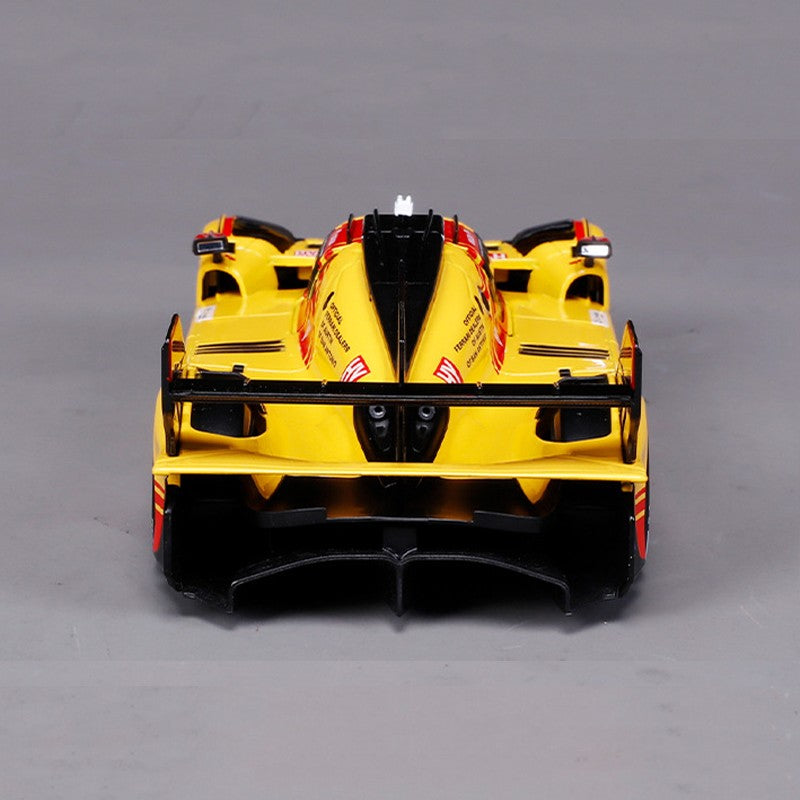 New In Stock Bburago 1:43 24h Le Mans Ferrari 499p 2024 #83 Includes Base And Acrylic Box Alloy Miniature Diecast Model Toys