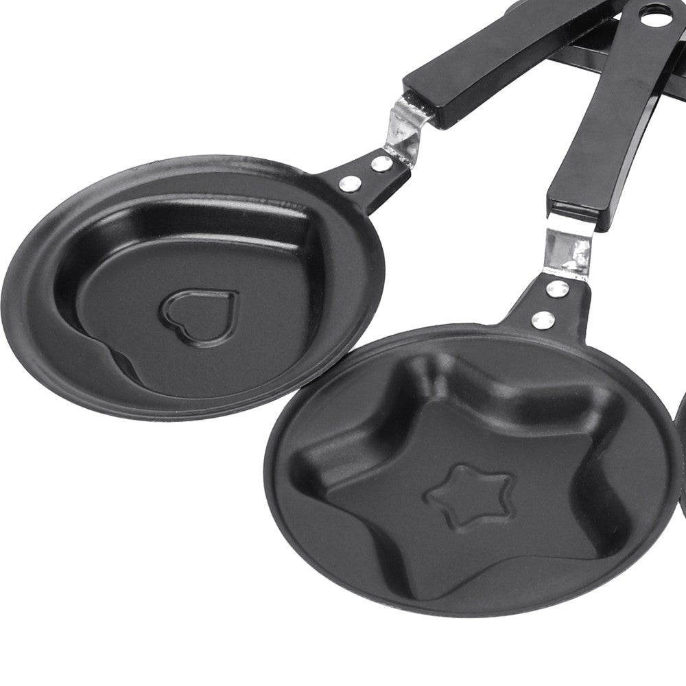 Panela Antiaderente Para Fritar Panquecas, Ovos, Omeletes, Para Café da Manhã, Utensílios de Cozinha Mini